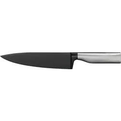 WMF Ultimate Black Messer-Set, 3-teilig, Küchenmesser, Schwarz, Silber