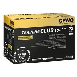 Gewo Ball** Training Club 40+ 72er - weiÃ - Bälle - Stück 72er - 72er