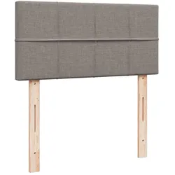 vidaXL, Boxspringbett, Alronica (Block mit Quadraten) (100 x 200 cm)