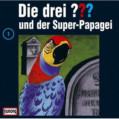 Die drei ??? (1) und der Super-Papagei - Oliver Rohrbeck,Jens Wawrczeck, CD, 0743213880129