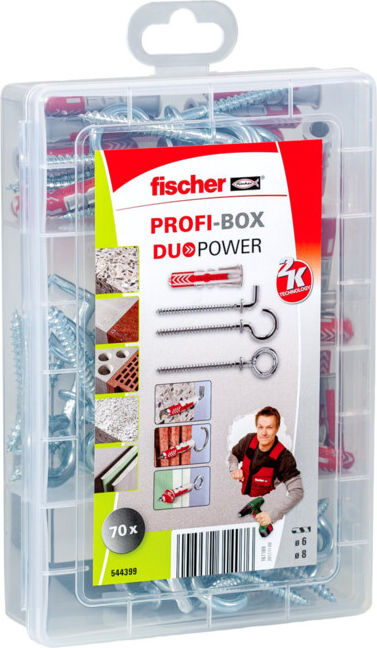 fischer PROFI-BOX DuoPower + crochets (544399)