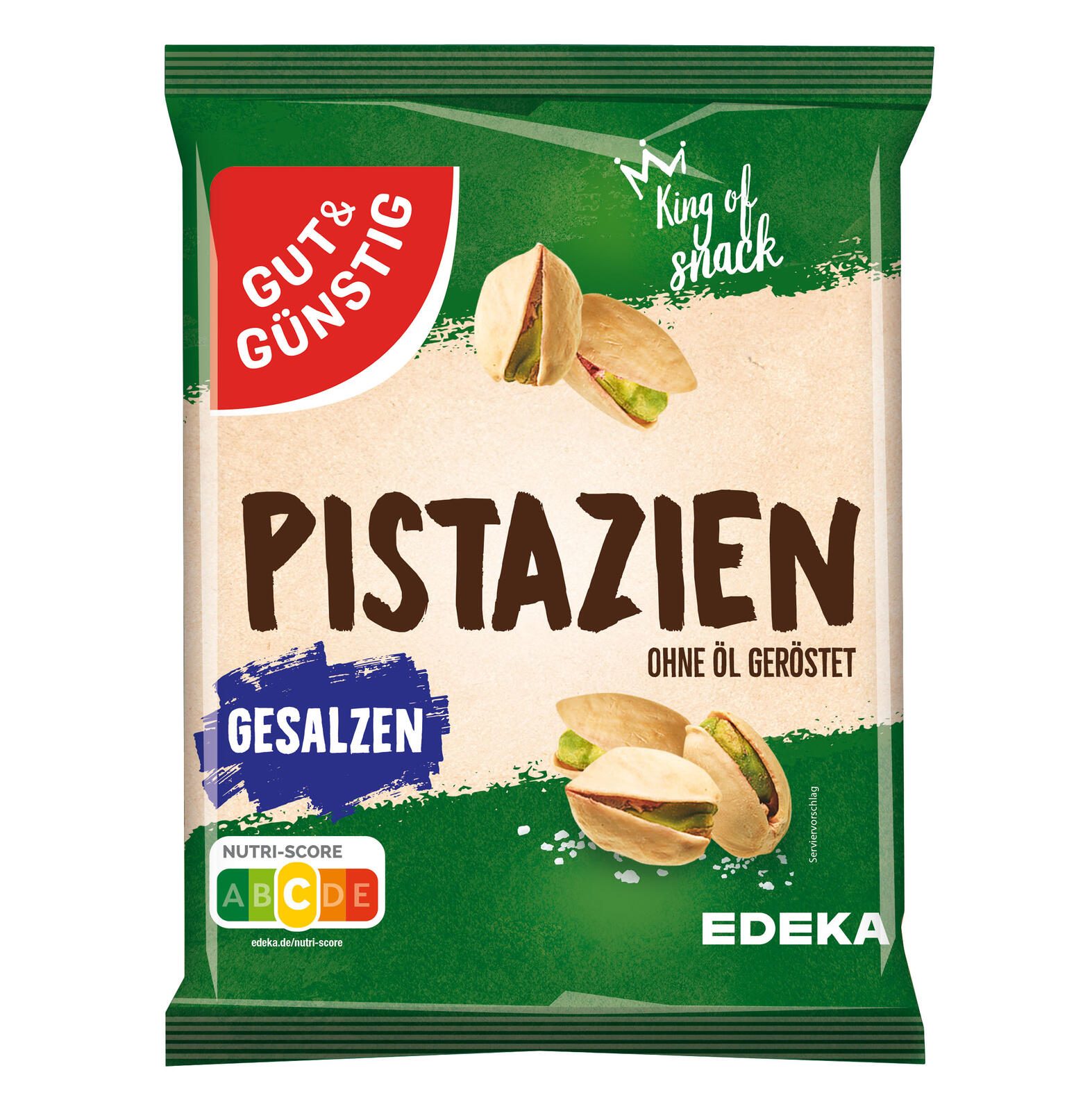GUT&GÜNSTIG Pistazien geröstet & gesalzen 250,0 g 643318009