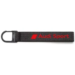 Audi Sport Schlüsselanhänger Schlaufe schwarz rot 3182400400