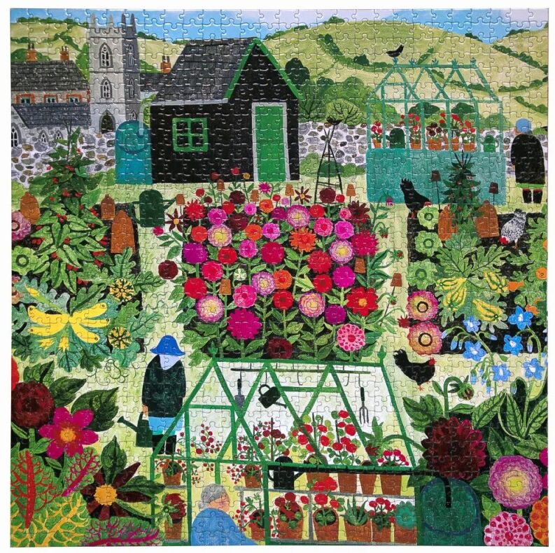 Puzzle 1000 pcs Garden Harvest - Eeboo
