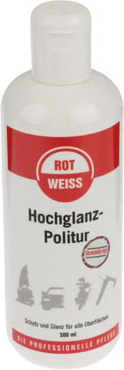 Rotweiss Lackpolitur Hochglanzpolitur Flasche [500 Ml] 4100 0.5l