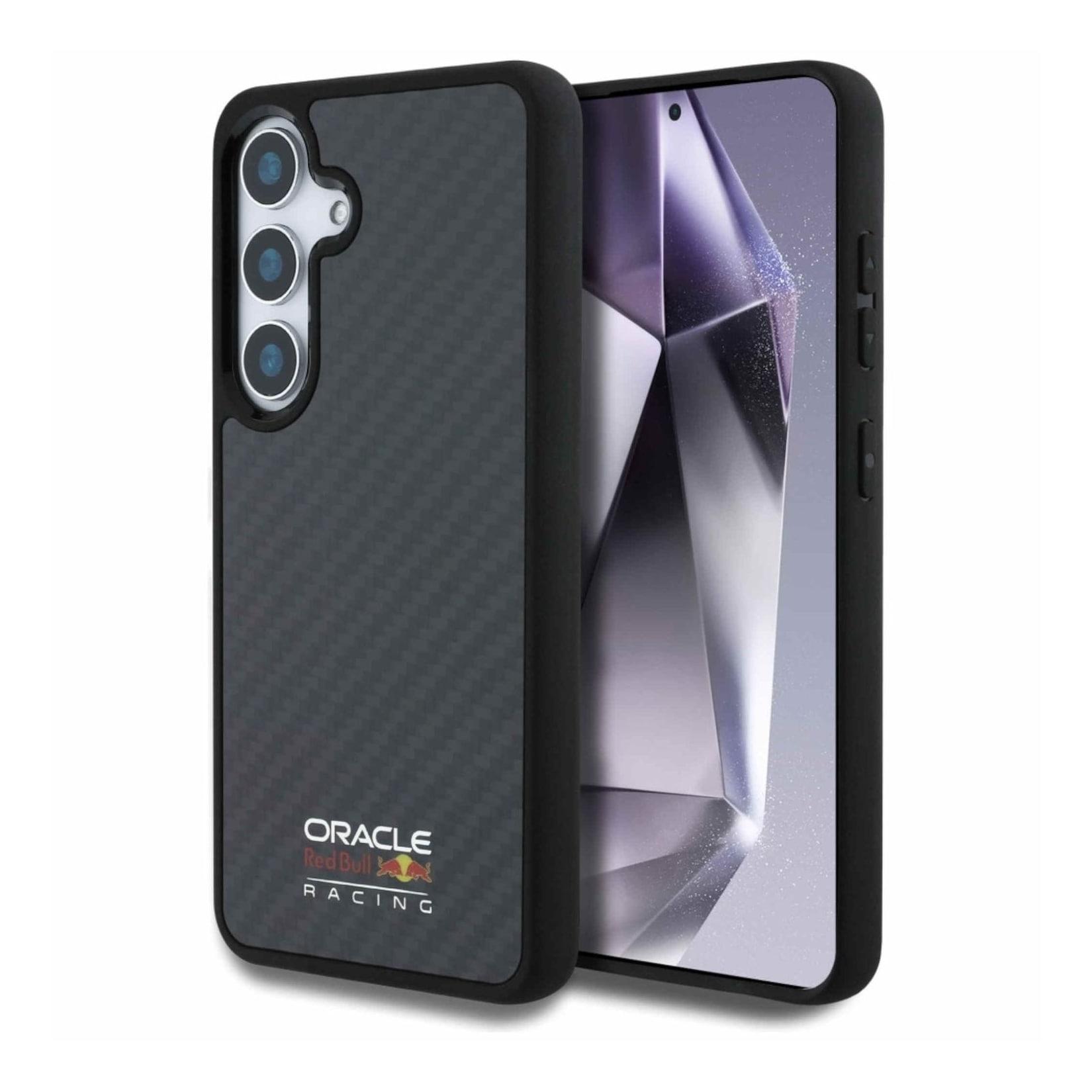 RedBull Samsung Galaxy S25 Real Carbon Fiber Shiny Logo MagSafe Hülle