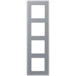 Jung Glasrahmen 4fach AV 584 GLM KG