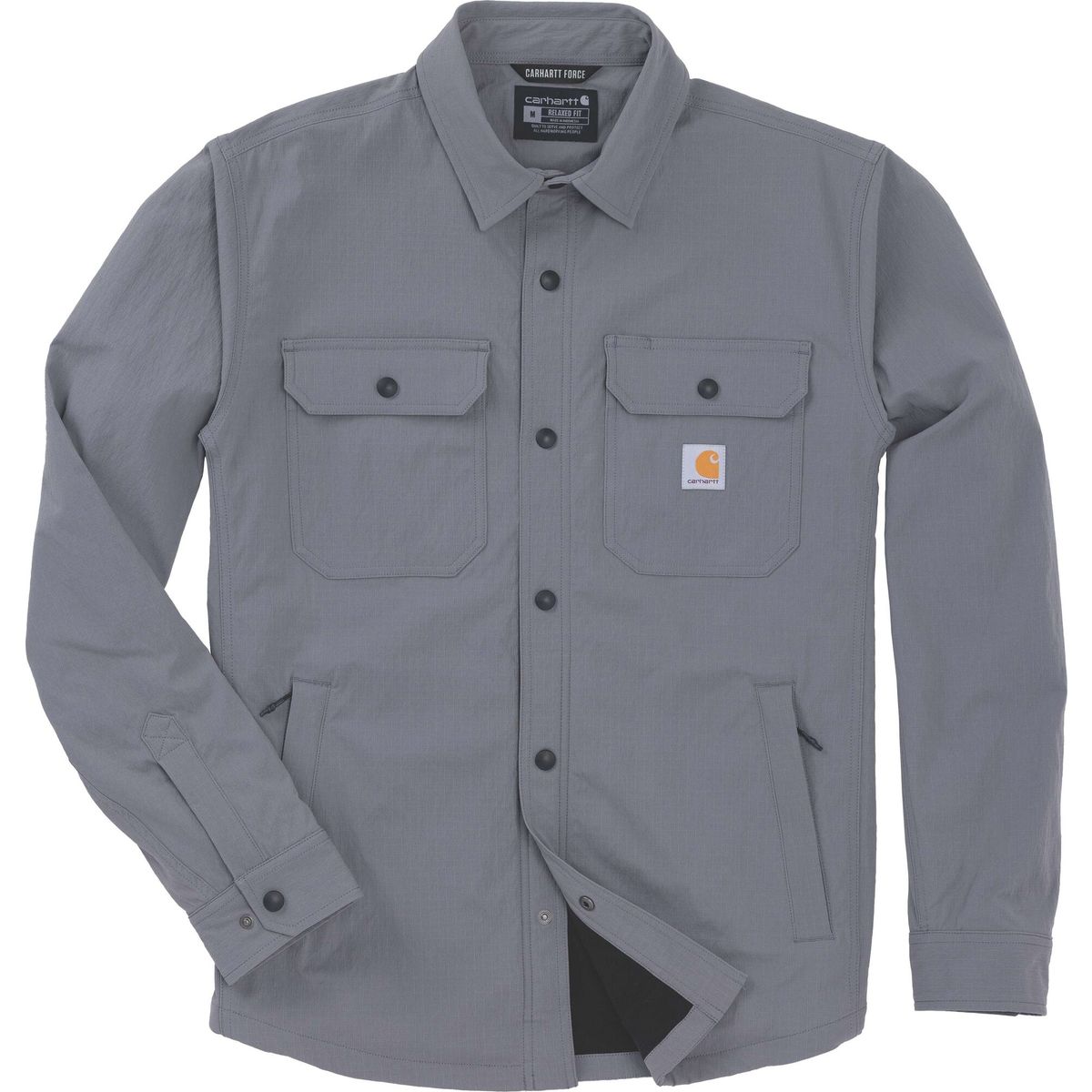 Carhartt Force Shirt Jac steel (STL) 2XL REG 107699-STL2XLREG