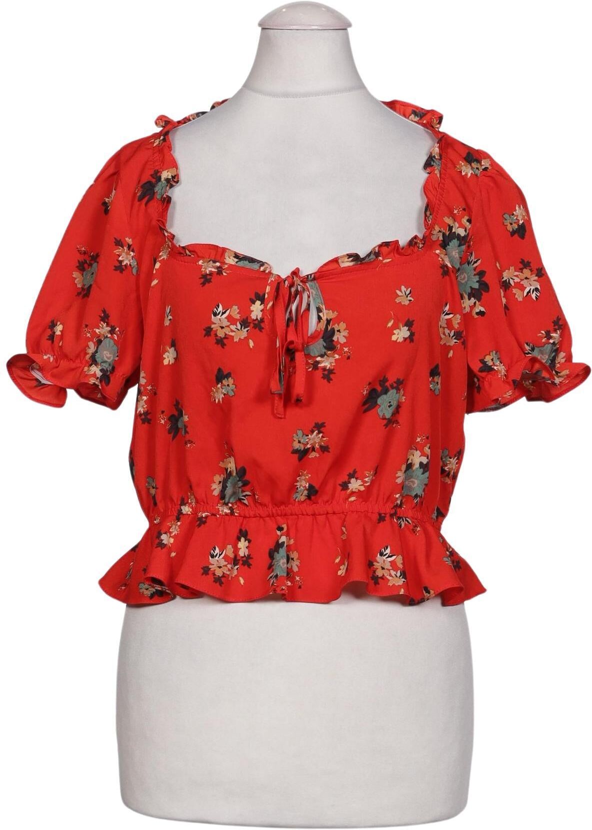 Urban Outfitters Damen Bluse, Rot, Gr. S, Synthetik - Second Hand
