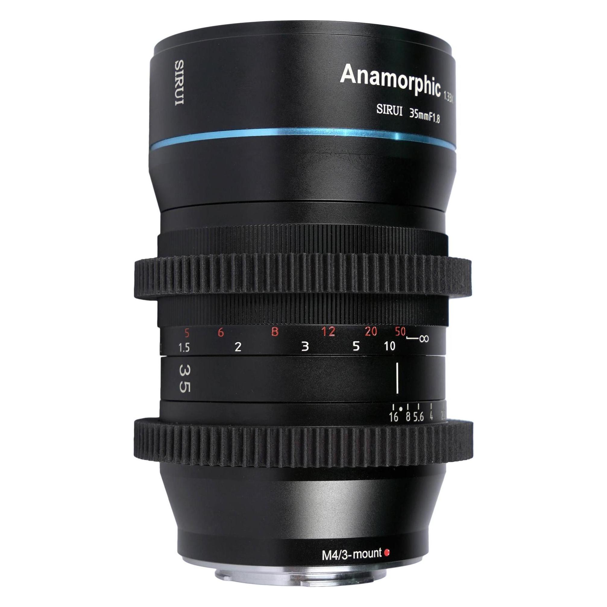Sirui 35mm F1.8 Anamorphic, MFT Mount (Micro Four Thirds, Micro Four Thirds) (SR35-M)