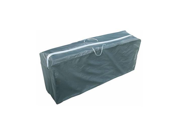 Gartenmöbel-Schutzhülle EUROTRAIL Loungebank , grau, Polyester, Planen, Gartenmöbel-Schutzhülle