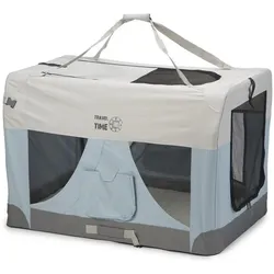 Beeztees BZ NYLONBOX TRAVEL TIME 102X69 (Hund, Atmungsaktiv, Faltbar), Tiertransport