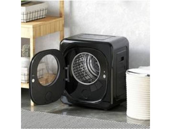 Sèche-linge compact à condensation avec pompe à chaleur 4 kg 800 W noir