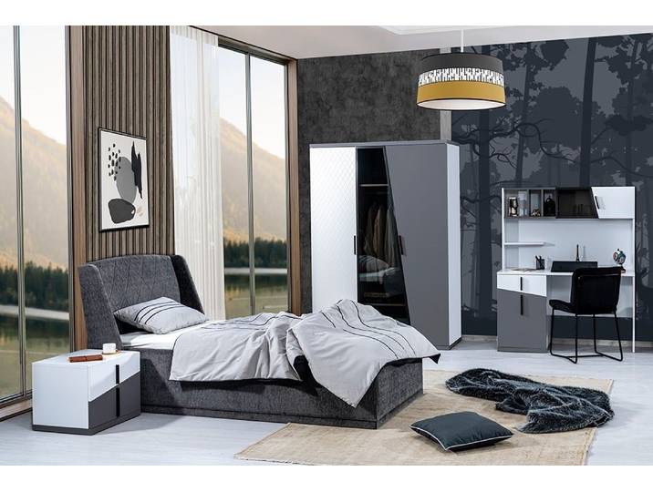 Kapa Möbel Jugendzimmer-Set Elite 4 teilig