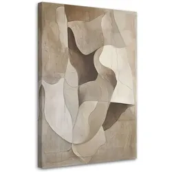 LEINWANDBILD Abstraktion Minimalismus Formen 80x120cm