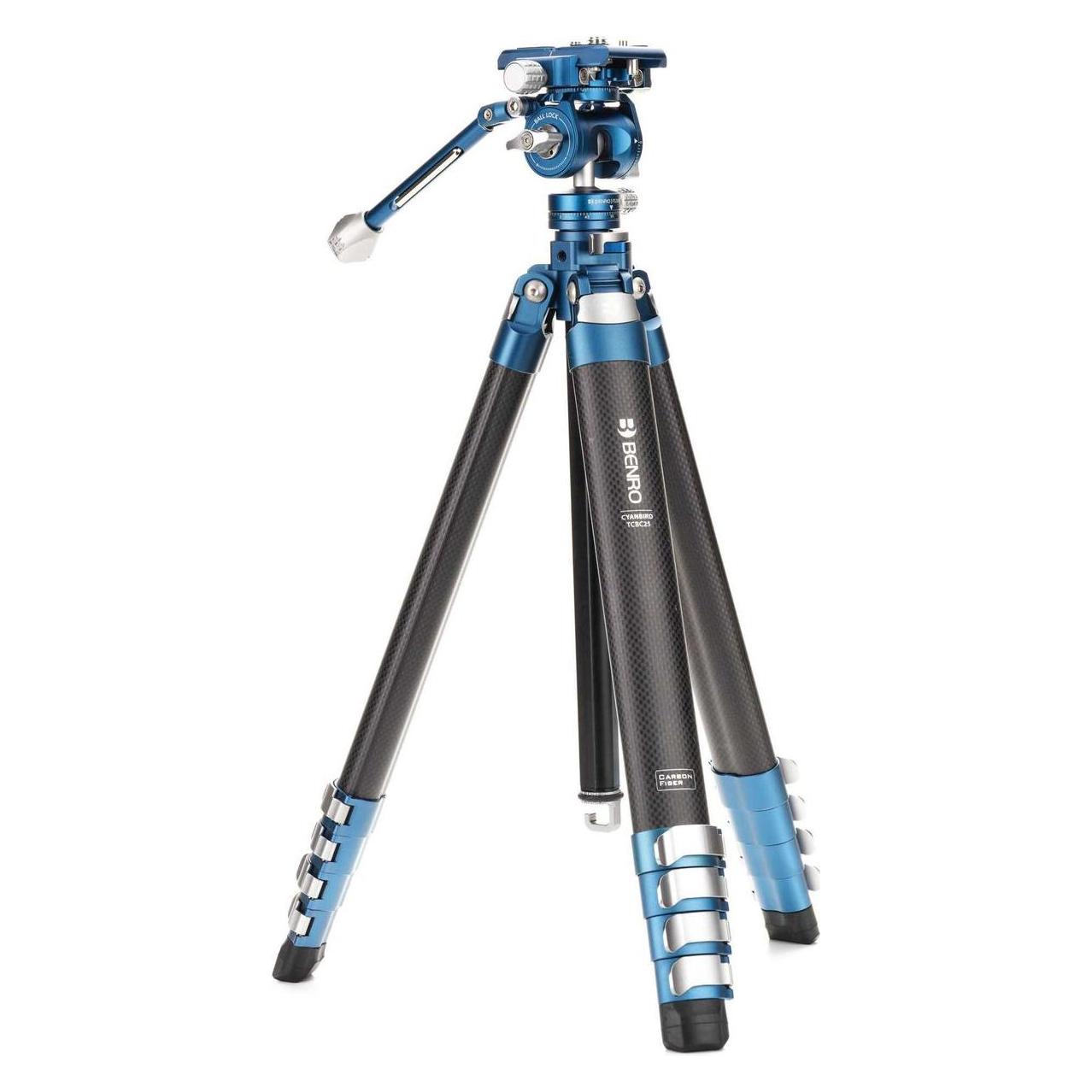Benro Cyanbird Carbon Tripod w/ FS20PROC501 Head (Tcbc25fs20proc501) (Carbon, Metall) (01TCBC25FS20PR)