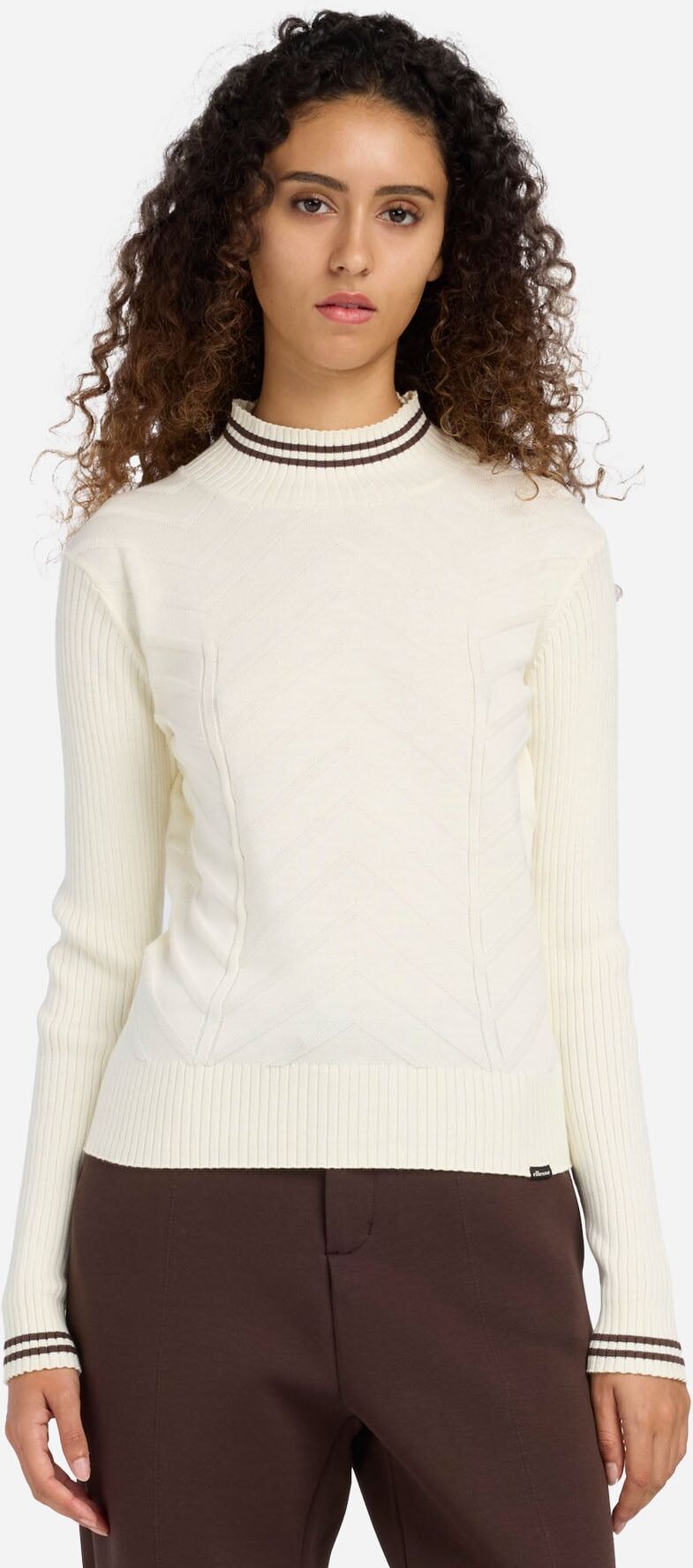 Ellesse Sartoria W - Maglione - Donna - Bianco M