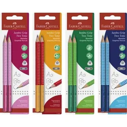 Faber Castell Bleistift Grip Jumbo Two Tone B sortiert