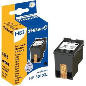 Pelikan kompatibel für HP 301XL, CH563EE, 530 Seiten, schwarz  Tinte