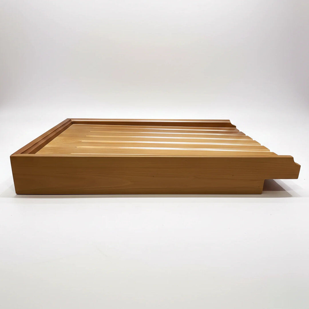 Lily Manor Traditional Wooden Kitchen Sink Drainer Board With Lip - Solid Pine Wood Natural