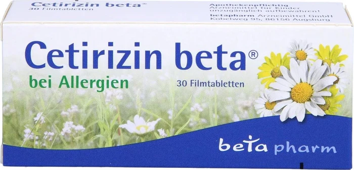 Cetirizin beta Filmtabletten 30 St