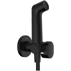 Hansgrohe Bidette S für Warmwasser Schl.1250mm/Port mattschwarz , 29232670 29232670