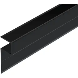 OSMO CEWO-DECK Randabschlussprofil schwarz 25x72x4000