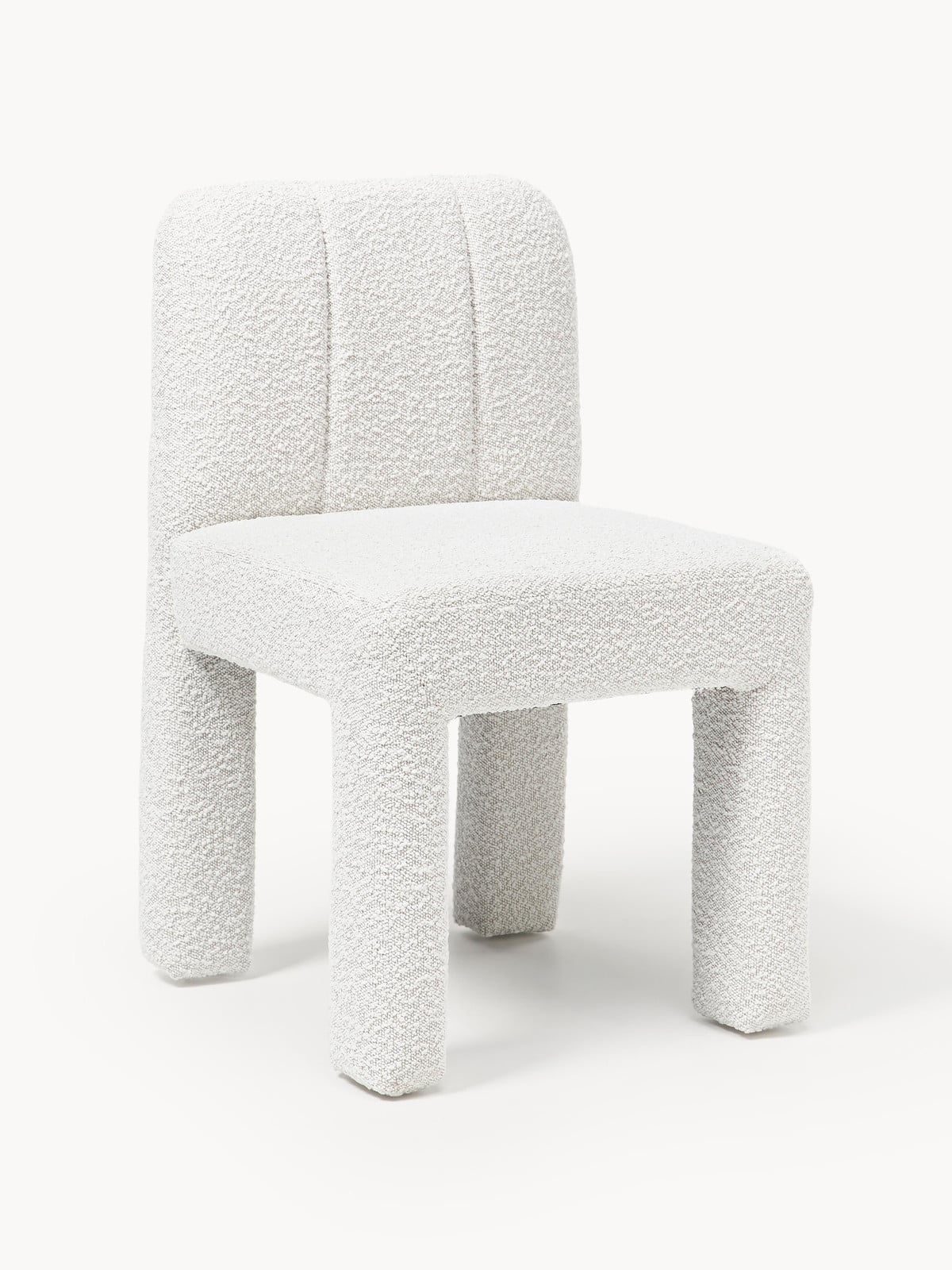 Westwing Collection Lukas Bouclé gestoffeerde stoel