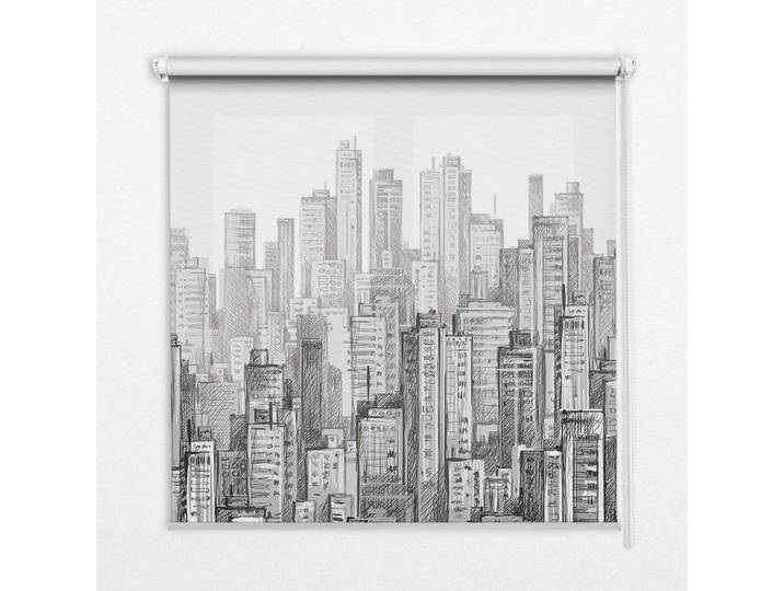 INNENROLLO - Fensterrollo - Rollo - 60x40 cm - Stadt