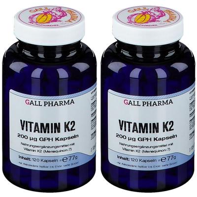 Vitamin K2 200 µg GPH Kapseln 2x 2x120 St