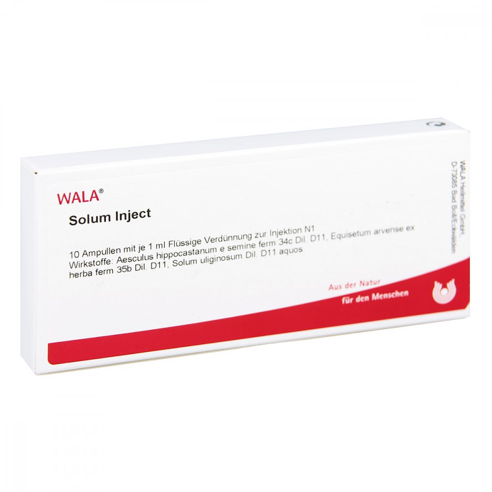 WALA Heilmittel GmbH Solum Inject Ampullen 00084741