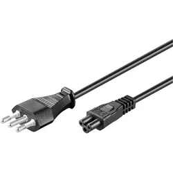 MicroConnect Stromkabel (1.80 m), Stromkabel, Schwarz