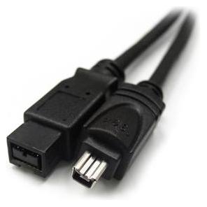Hamlet XZCFWB9A4180 Firewire-Kabel Schwarz 1,8 m (1.80 m) (XZCFWB9A4180)