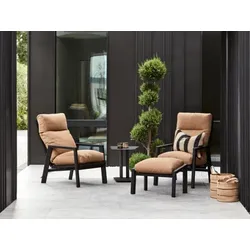 Brafab Slide Lounge-Set 3, Cinnamon