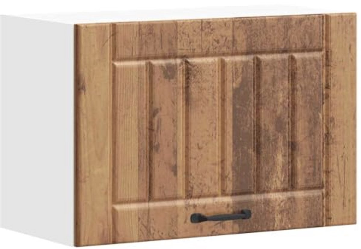 Keuken Wandkast Lucca - Houten Wandkast met Deuren voor in de Keuken