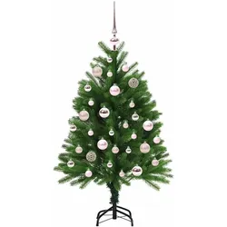 vidaXL, Weihnachtsbaum, Keno (mit 61 pinken Bällen) (120 cm)