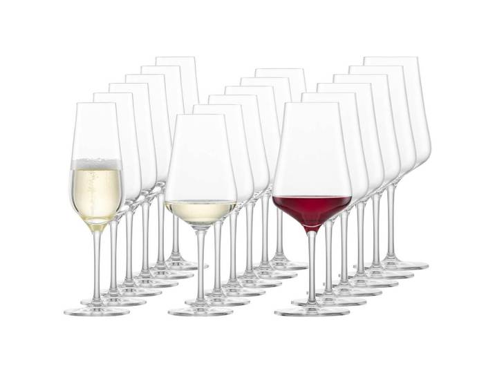 WEIN- UND SEKTGLÄSER Bouquet transparent 18-tlg.