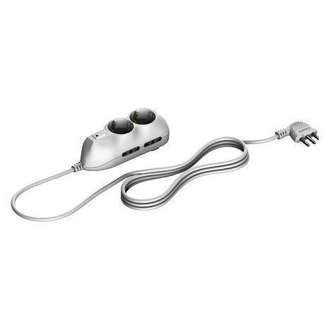 Bticino Multip.slot 4+2 pr bip.sp.10a+ (1.50 m, CEE 7/3) (3695DB)