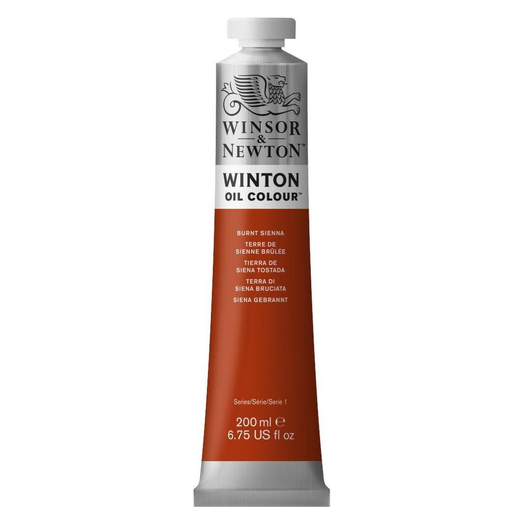 Winsor & Newton Winton oil 200ml burnt sienna 074 (200 ml) (1437074)