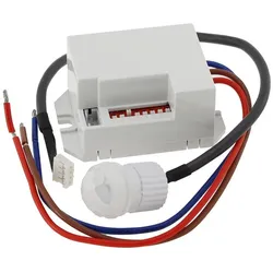 ChiliTec Einbau-Bewegungsmelder "CT-PIR Mini" 230V, 800W, Ø 15mm, LED geeignet, weiß