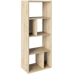 Roba Regal »Fortuna« mit 6 Fächern - 58x34x146,6cm - braun -