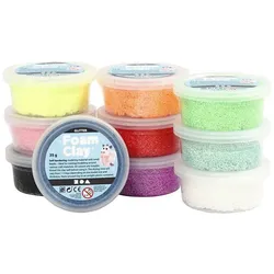 Creativ Company, Modelliermasse, Foam Clay Glitzer