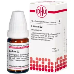 LEDUM D 2 Globuli 10 g