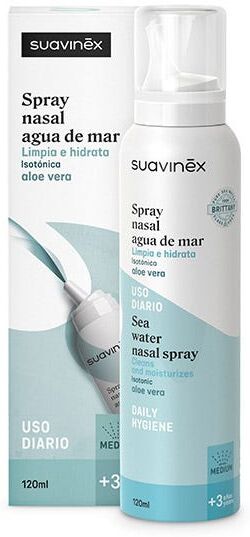 SUAVINEX Spray Nasal IsotÃ³nico Aloe Vera +3A