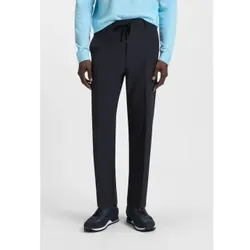 BOSS für Herren. 50538179 Marineblaue Knöchelhose (48), Lässig, Recyceltes Polyester, Nachhaltig