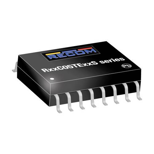 RECOM R05C05TE05S-CT DC/DC-Wandler 5V 5V 0.1A 0.5W Anzahl Ausgänge: 1 x Inhalt 1St.