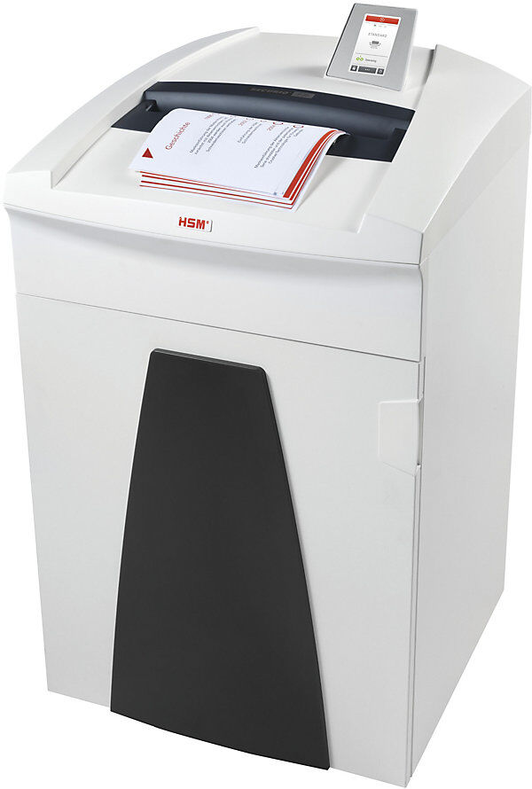 Aktenvernichter SECURIO P36i, Auffangvolumen 145 l, Streifen, 34 - 36 Blatt HSM