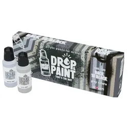 Scale75 Paints, Personenwaage, Drop & Paint Back To Black Paint Set
