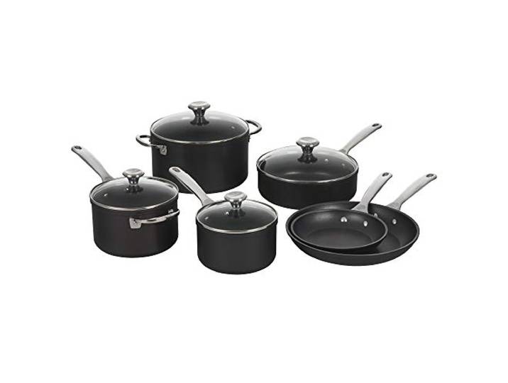 Le Creuset Gehärtetes Antihaft-Kochgeschirr-Set, 6-teilig