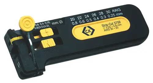 C.K 330012 Drahtabisolierer Geeignet für PVC-Drähte, PTFE-Drähte 0.25 bis 0.80mm